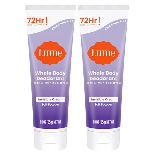Miniatura 15 de Lume Desodorante para todo el cuerpo - Tubo de crema invisible - Control de olor durante 72 horas - Sin aluminio, sin bicarbonato de sodio, seguro