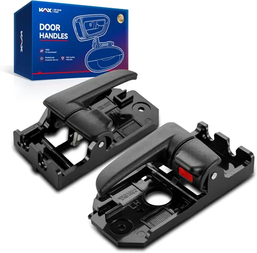 Miniatura 30 de KAX Manija de puerta exterior de ABS para conductor, 4 piezas, compatible con Toyota Tundra 2007-2019; reemplaza