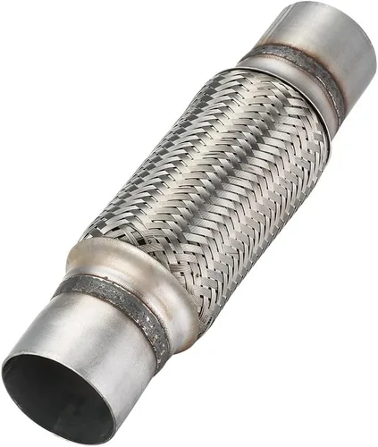 Miniatura 17 de Tubo flexible de escape, tubo flexible de escape resistente de acero inoxidable de 2 x 4 pulgadas, tubo flexible de escape de doble trenza, longitud