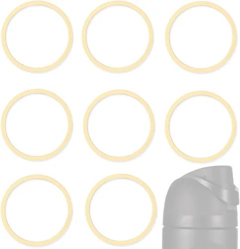Miniatura 8 de 6 piezas de anillo de sellado de botella de agua de repuesto para Owala FreeSip, juntas de anillo O de sello de tapa de silicona, piezas de repuesto