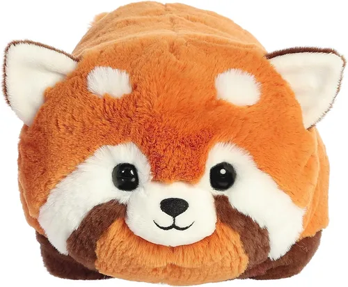 Miniatura 2 de Aurora Adorable Spudsters Remy panda rojo de peluche - Abrazos reconfortantes - Compañeros juguetones - Marrón 10 pulgadas
