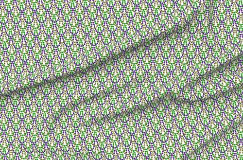 Miniatura 4 de Spoonflower Tela – Cuentas de Mardi Gras Carnaval Gordo Martes Impreso en Tela de Gasa Fat Quarter – Costura Ropa de Moda Vestidos Decoración