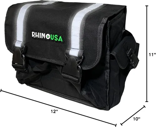 Miniatura 8 de Rhino USA Bolsa de almacenamiento para equipo de recuperación (negro) - Bolsa de kit de recuperación definitiva para organización en tu vehículo