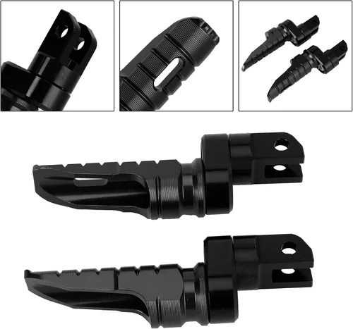 Miniatura 4 de Reposapiés delantero negro para Benelli Tornado 252R 2021-2022, para Benelli BN302S 2018-2022, para Benelli TNT 600I 2018-2022, para Benelli TNT 135