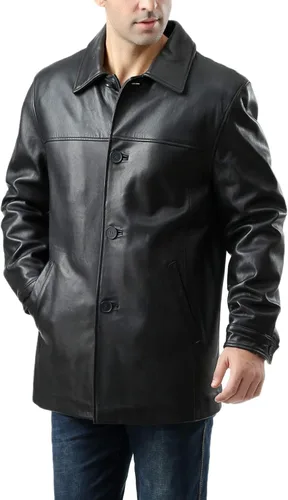 Miniatura 4 de BGSD Samuel - Abrigo de piel de cordero de Nueva Zelanda para hombre (regular, grande y alto y corto)