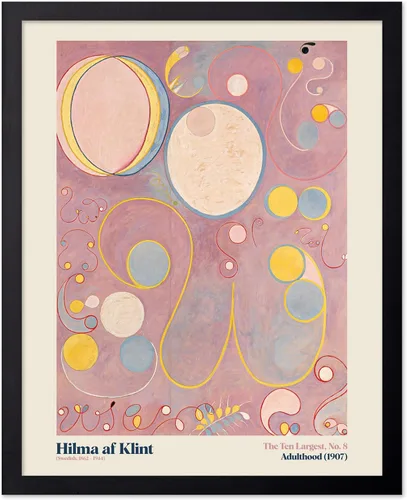 Miniatura 58 de Poster Master Póster de ilustración vintage, impresión retro moderna, los diez más grandes n.º 1, infancia, flor, abstracto, regalo para artista