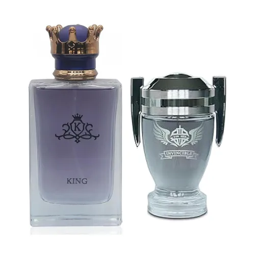 Miniatura 7 de King&1 Billion Lucky Men Colonia Set Eau De Parfum Spray para hombres, notas afrutadas enriquecidas por una fuerte fragancia a base de madera, ideal