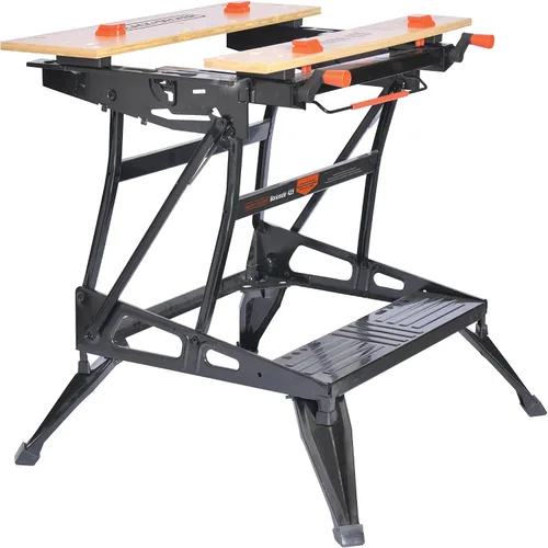 Miniatura 3 de BLACK+DECKER Banco de trabajo portátil, centro de proyectos y tornillo de banco con abrazaderas IRWIN QUICK-GRIP, con una sola mano, mini bar, 6
