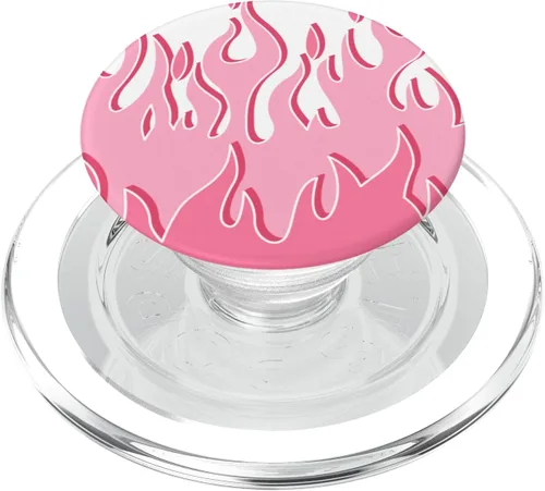 Miniatura 8 de Bonito diseño de llama rosa grafitti Flames pastel góticos PopSockets intercambiables PopGrip