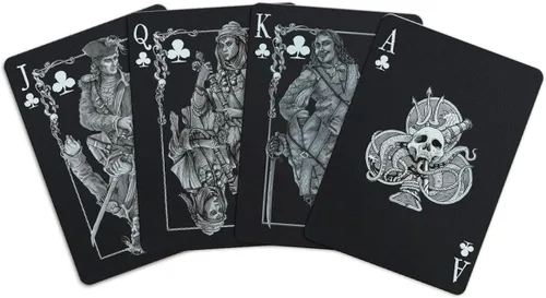 Miniatura 7 de Gents of Fortune - Juego de cartas de la Edición Bandera Negra impermeable de Gent Supply