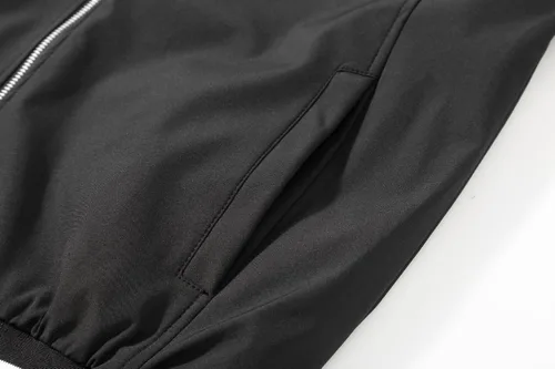 Miniatura 2 de Chaqueta bomber para hombre, casual, elegante, ligera, cortavientos, primavera, otoño, chaquetas de moda