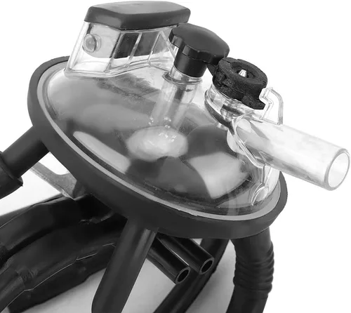 Miniatura 8 de Racimo de ordeño, racimo de ordeño de vaca gruesa de goma de acero inoxidable de 240 CC con un gancho, colector de leche de vaca de estructura