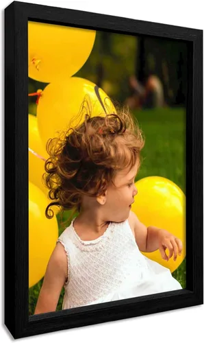 Miniatura 11 de Impresiones de lienzo personalizadas enmarcadas con tus fotos, impresión personalizada de foto a lienzo, regalos para parejas, amigos, familia, Negro