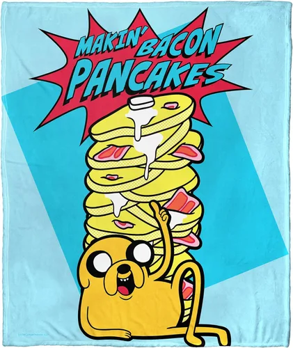 Miniatura 40 de Northwest Adventure Time - Manta de seda táctil, 50 x 60 pulgadas, Adventure Comic
