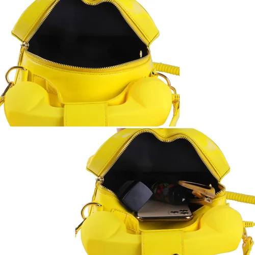 Miniatura 11 de Oweisong Divertido bolso de teléfono para mujer, bolso cruzado de hombro con asa superior para teléfono