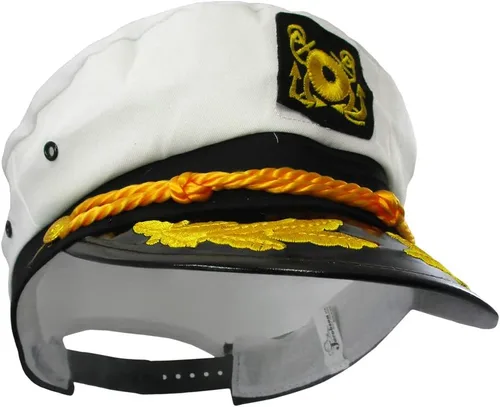 Miniatura 3 de Jacobson Hat Company sombrero de capitán de yate para hombres adultos