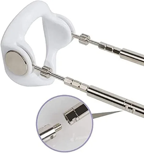 Miniatura 2 de Dispositivos de tracción de pene para hombres, kit de masaje, barra extensora, tamaño masculino, estirador de entrenamiento de resistencia