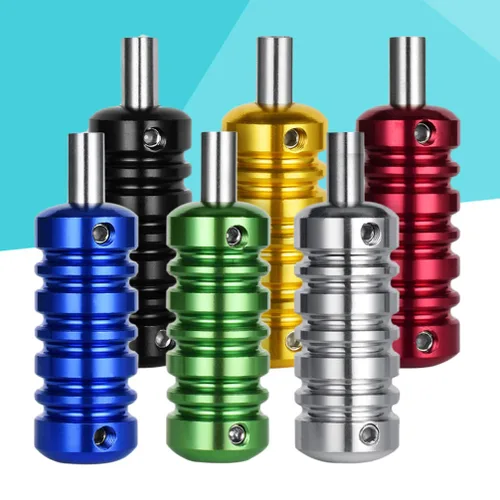 Miniatura 2 de Healifty Agarre de máquina de aleación de aluminio de 2.08 x 0.90 x 2.36 pulgadas, tubo de mango antideslizante ligero para accesorios, suministros