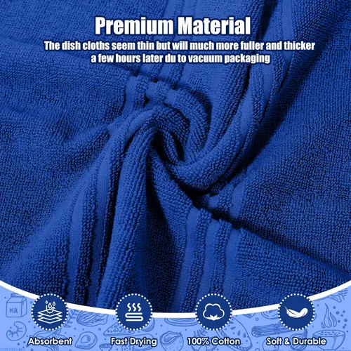 Miniatura 4 de Juego de paños de cocina y paños de cocina con guantes de horno, paños de cocina 100% algodón para cocina, manoplas de horno resistentes al calor