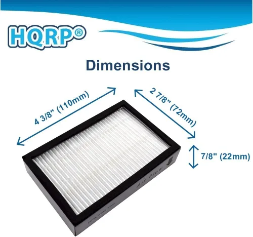 Miniatura 5 de HQRP Filtro HEPA compatible con aspiradoras Panasonic MC-CG902, MC-UG327, MC-UG323, MC-UG471, MC-CG901, MC-CG973, MC-GG773, parte de repuesto