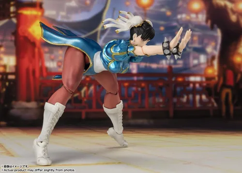 Miniatura 7 de TAMASHII NATIONS - Street Fighter - Chun-Li - Outfit 2 (Classic Outfit), Figura de acción de Bandai Spirits S.H.Figuarts