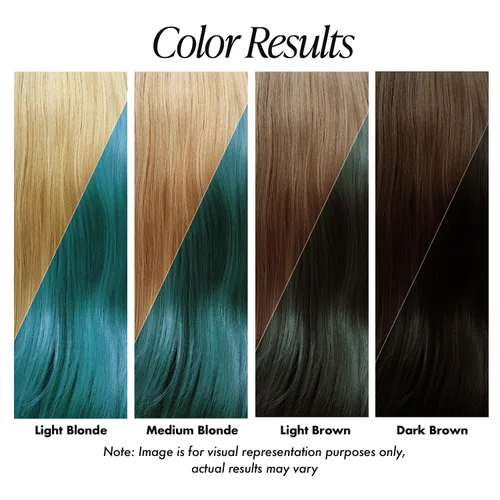 Miniatura 3 de Adore Tinte semipermanente azul para el cabello, vegano y libre de crueldad, 4 onzas líquidas, 168 Emerald (paquete de 2)