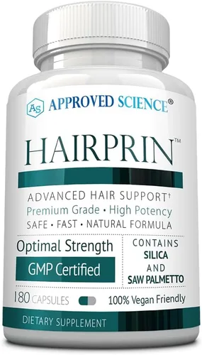 Miniatura 6 de Hairprin - Promueve el crecimiento del cabello y ayuda a estimular la circulación del cuero cabelludo - 60 cápsulas veganas - 1 botella de suministro