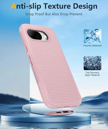 Miniatura 54 de FNTCASE Funda para iPhone 17 Pro: Fundas delgadas translúcidas de color azul claro compatibles con MagSafe, protección completa de la cámara