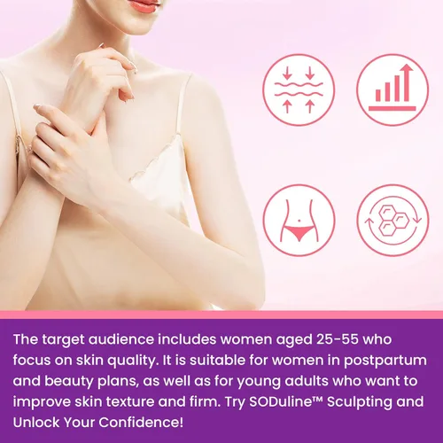 Miniatura 9 de Suplemento anticelulítico, cápsulas escultoras SODuline™ con SOD de melón francés y perlas de fito, reduce la celulitis, removedor de celulitis