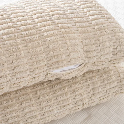 Miniatura 228 de Fancy Homi - Paquete de 2 fundas de almohada decorativas de color taupe de 22 x 22 pulgadas para sala de estar, sofá, cama, estilo rústico, bohemio