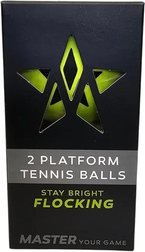 Miniatura 4 de Master Athletics Pelota de tenis con plataforma de alta visibilidad (HV)