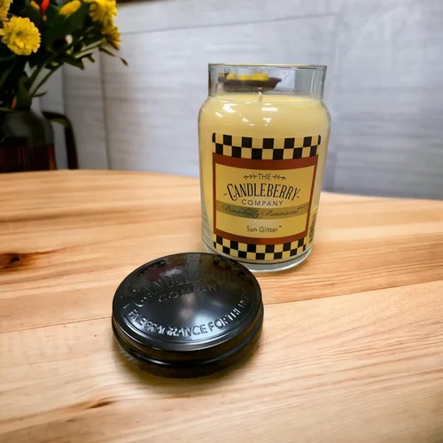 Miniatura 2 de Candleberry Candles Fragancias fuertes para el hogar Vertidas a mano en los Estados Unidos Altamente perfumadas y duraderas Tarro grande