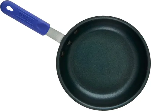 Miniatura 7 de Winco AFPI-8NH, sartén de aluminio lista para inducción de 8 pulgadas con revestimiento antiadherente, sartén con funda de silicona