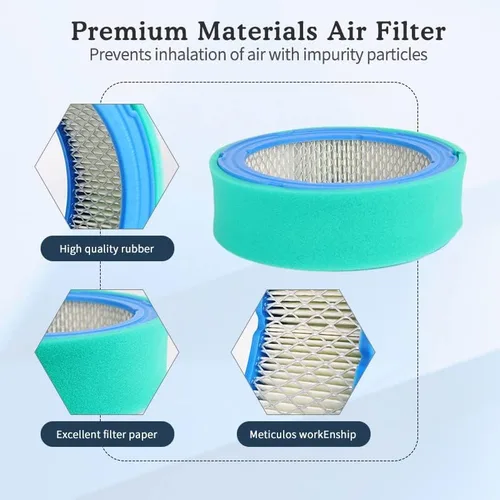 Miniatura 2 de Filtro de aire para Briggs Stratton 392642 394018 271271 272490 para John Deere LG394018JD LG272490 para John Deere GT235 GT235E LTR155 LTR166 LT166