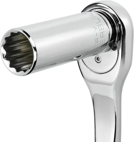 Miniatura 4 de Powerbuilt 940130 1/2" Dr. 12 Pt. SAE Deep Well Socket, 1/2