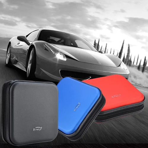 Miniatura 7 de Cartera de CD DVD, Capacidad de 32 Unidades, Resistente, Funda para Discos de DVD/CD para Coche, Disco de Almacenamiento Portátil para DVD/VCD