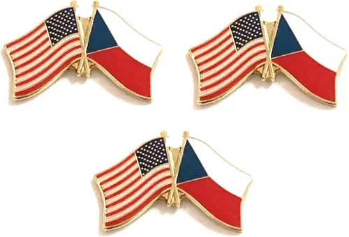Miniatura 54 de 3 Pines de solapa con banderas de Estados Unidos y países internacionales, paquete de 3 pines dobles con diseño de banderas de Estados Unidos