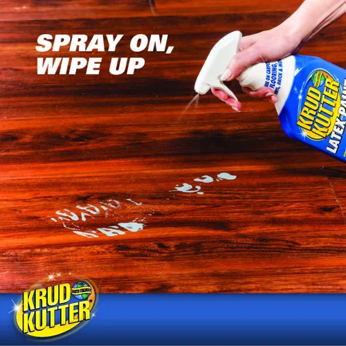 Miniatura 5 de Krud Kutter Spray removedor de pintura de látex, 24 onzas, elimina la pintura de látex seca y fresca de pisos, azulejos, madera y superficies duras