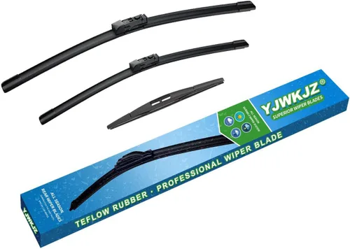 Miniatura 27 de Escobillas de limpiaparabrisas de 18"+18" pulgadas de repuesto para Chevrolet HHR 2006-2011, Jeep Commander 2006-2009, Cherokee 1997-2001 y Ford
