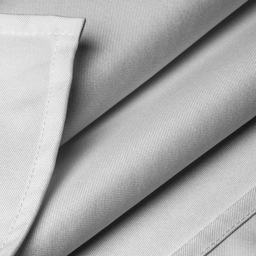 Miniatura 5 de Lann's Linens - 10 manteles cuadrados premium de 70 pulgadas para boda/banquete/restaurante - Mantel de tela de poliéster - Plata