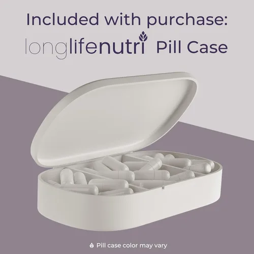 Miniatura 6 de LongLifeNutri NMNH 300 mg (mononucleótido de dihidronicinamida) - 120 cápsulas veganas, suministro de 2 meses, alternativa NMN, suplemento NAD