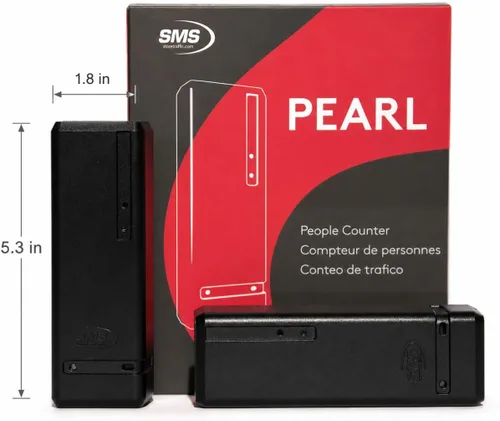 Miniatura 4 de Pearl People Contador: contador de visitantes Wi-Fi de 2.4 GHz, contador de usuario, contador de puerta, contador de tráfico de clientes minoristas