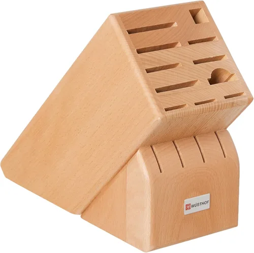 Miniatura 3 de Wüsthof Juego de bloques de cuchillos gourmet, tamaño único, bloque de madera de haya, cuchillos inoxidables