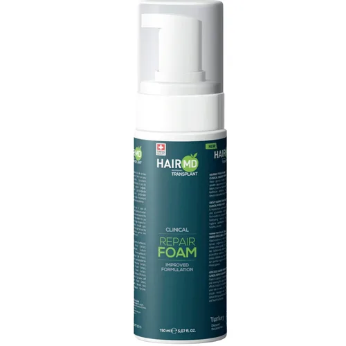 HairMD Transplant Clinical Foam - Fórmula de crecimiento del cabello para hombres de 5.1 fl oz - Nutre y repara el cuero cabelludo después del