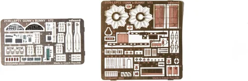 Miniatura 4 de Eduard 1/72 Edición Limitada Cuerpo Aéreo del Ejército de los Estados Unidos B-25J Gunnose Guns Bunny Modelo de Plástico EDU2139 Color Moldeado