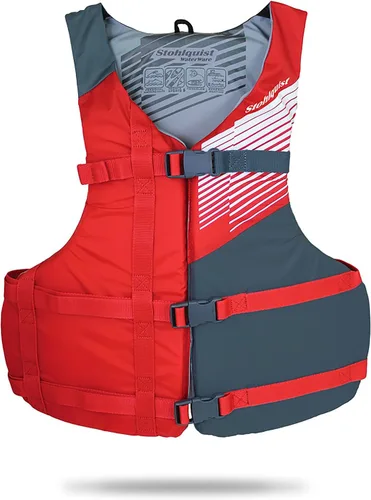 Miniatura 11 de Stohlquist FIT Chaleco salvavidas para adultos de gran tamaño, aprobado por la Guardia Costera de Estados Unidos, PFD para hombres y mujeres