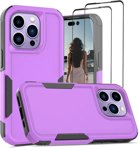 Miniatura 403 de Jeylly Funda para iPhone SE/Funda para iPhone 5S, Exterior de Plástico Duro que Absorbe Golpes + Interior de Silicona de Goma Defensor contra
