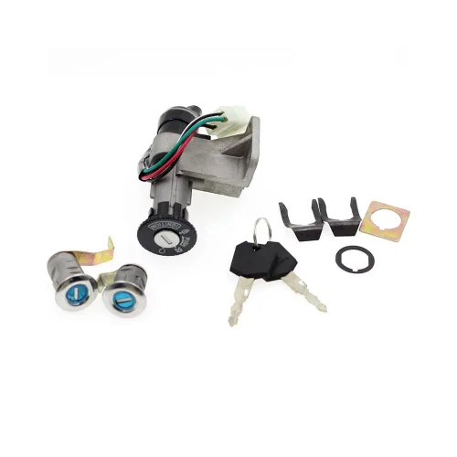 Miniatura 2 de Interruptor de encendido eléctrico para motocicleta, juego de cerradura de llave de asiento para ciclomotor 50 125 150 CC GY6 Taotao Roketa Scooter