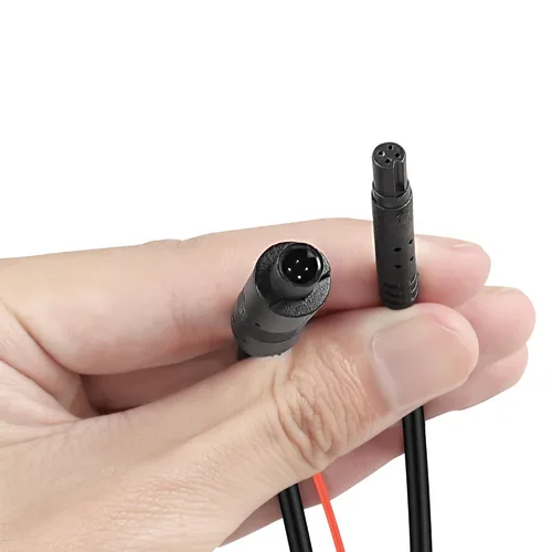 Miniatura 3 de MEIRIYFA Cable de extensión de cámara de respaldo de 4 pines, 4 pines macho a hembra, cable de extensión de cámara de visión trasera con cable