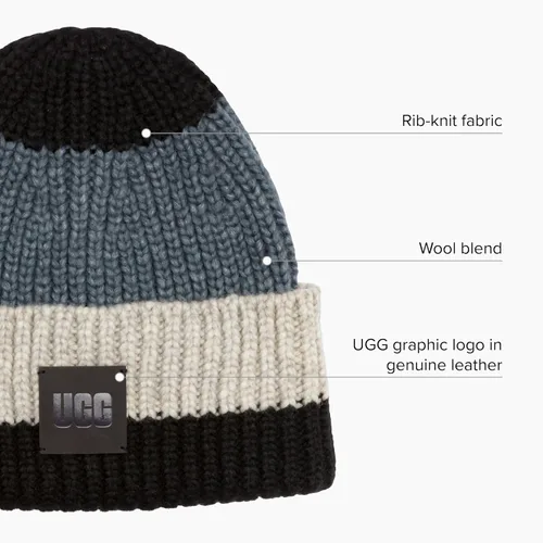 Miniatura 3 de UGG Gorro de punto acanalado grueso para hombre